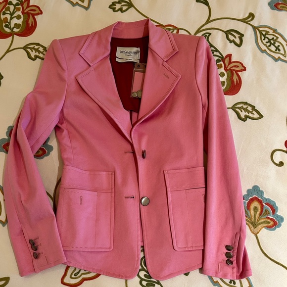 Brand New Yves Saint Laurent Suit Size 36 - Picture 5 of 15